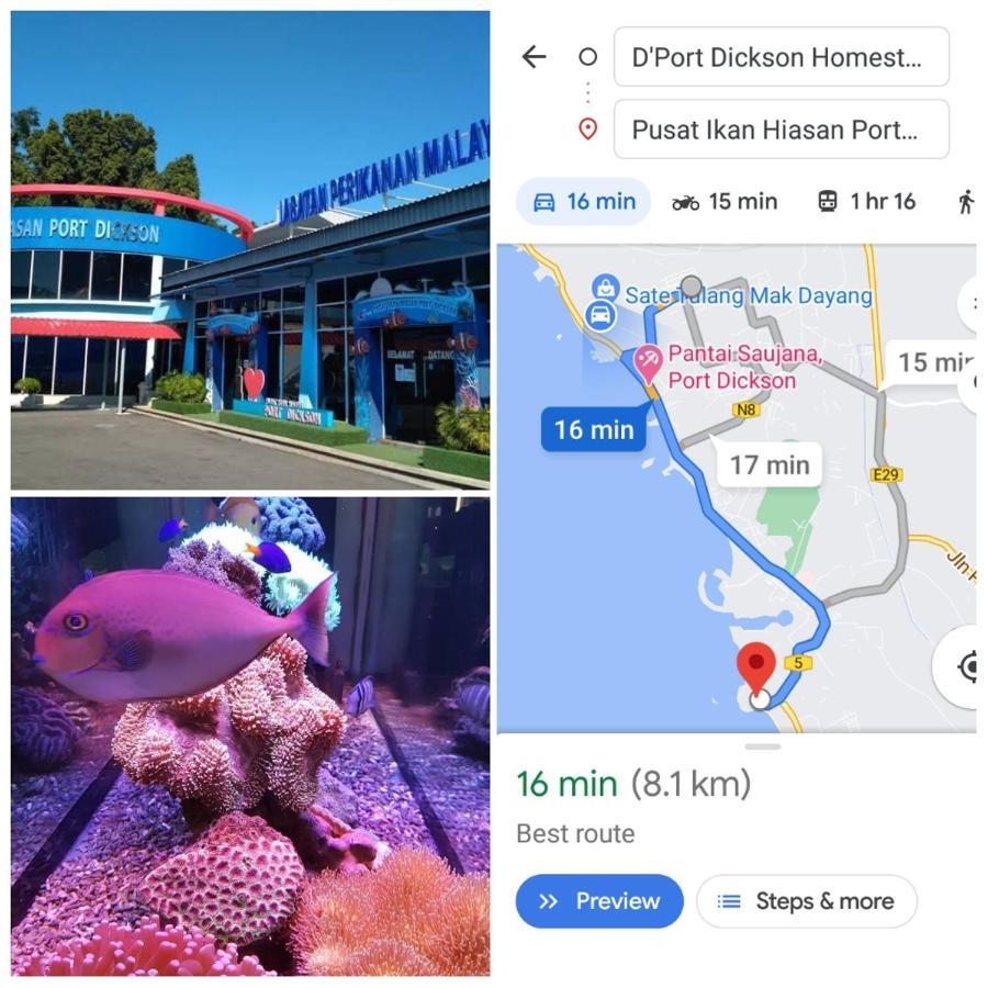 D'Port Dicksonmuslimonly Homestay Екстер'єр фото